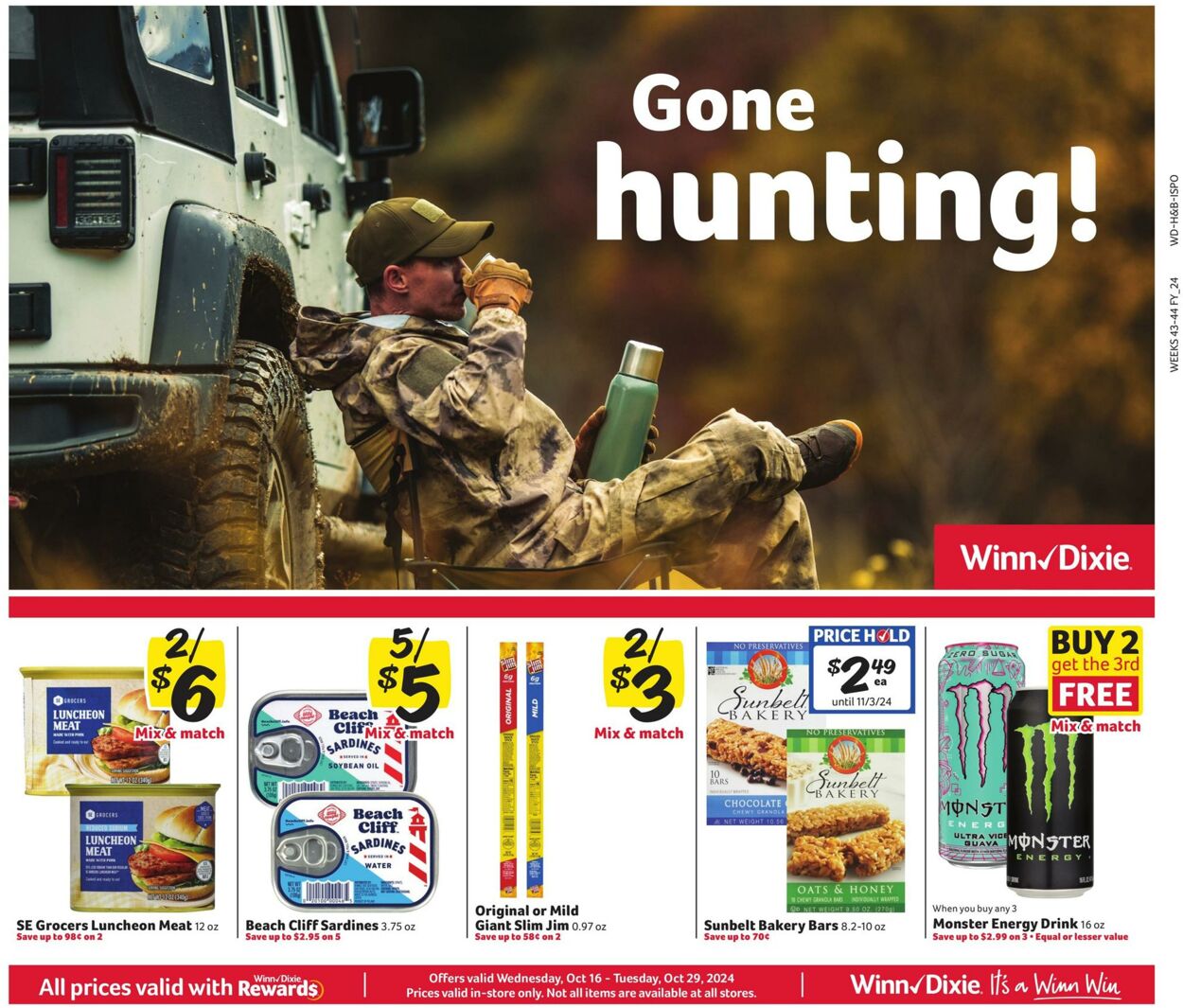 Weekly ad Winn-Dixie 10/16/2024 - 10/29/2024