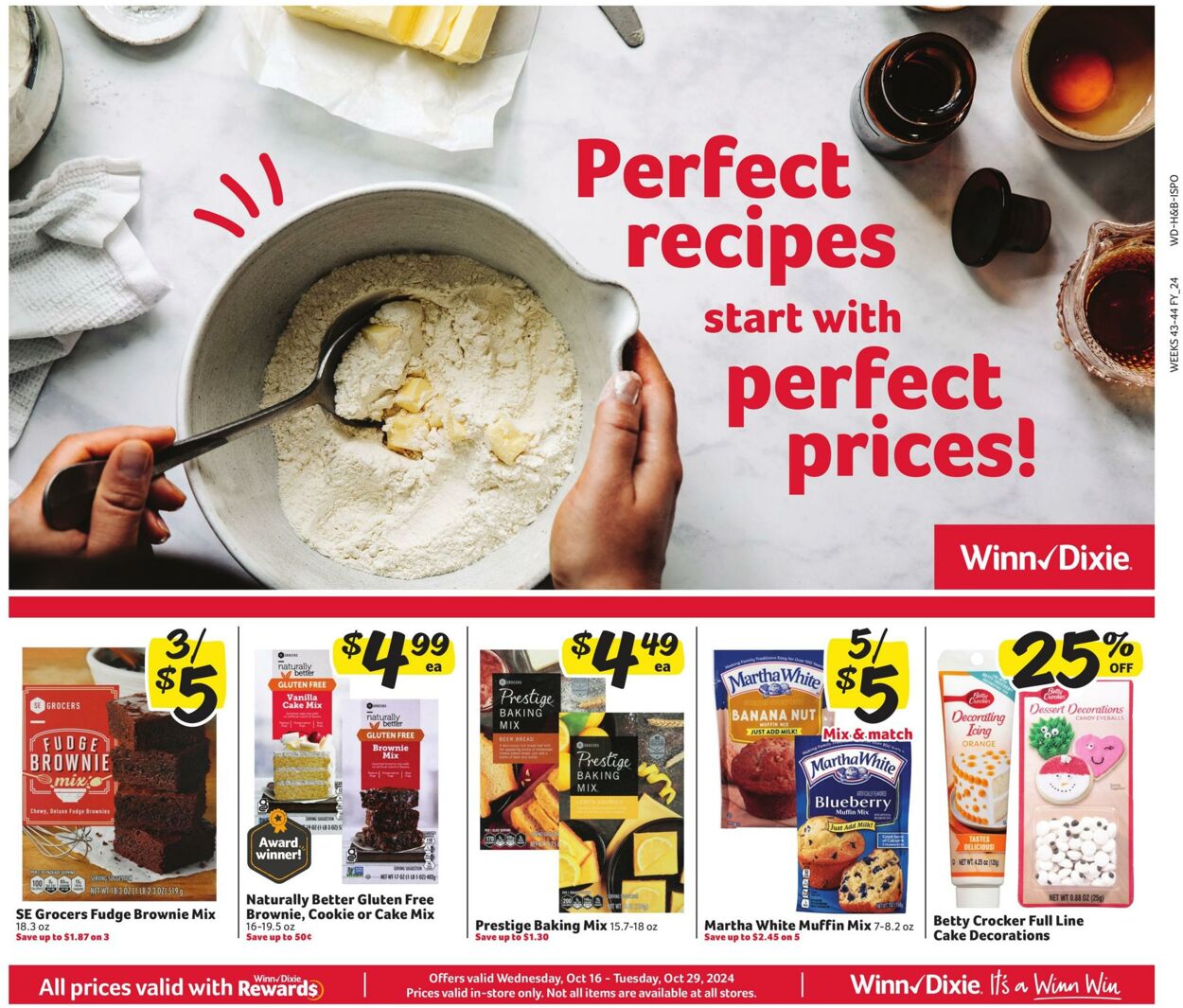 Weekly ad Winn-Dixie 10/16/2024 - 10/29/2024