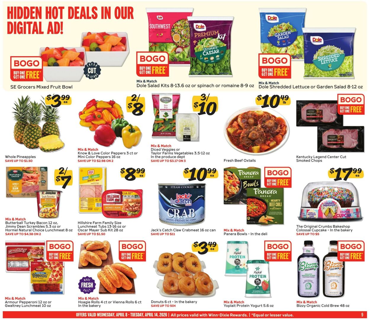 Weekly ad Winn-Dixie 04/08/2026 - 04/14/2026