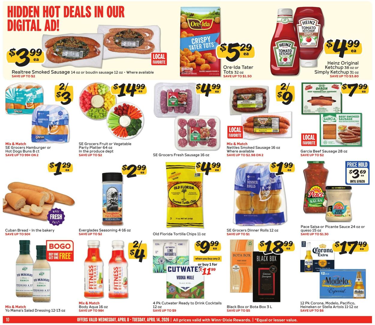 Weekly ad Winn-Dixie 04/08/2026 - 04/14/2026