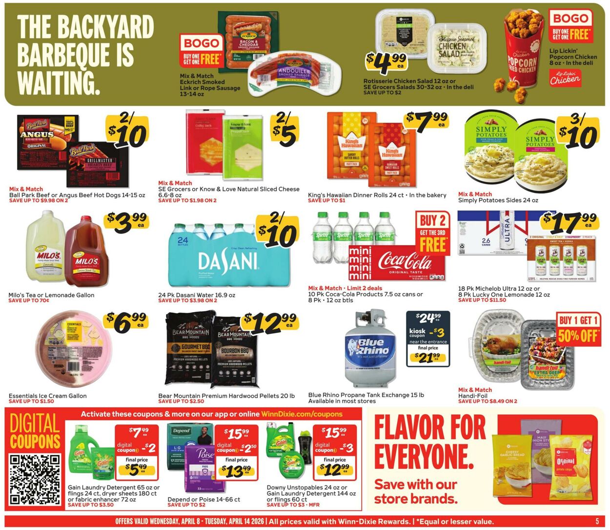 Weekly ad Winn-Dixie 04/08/2026 - 04/14/2026