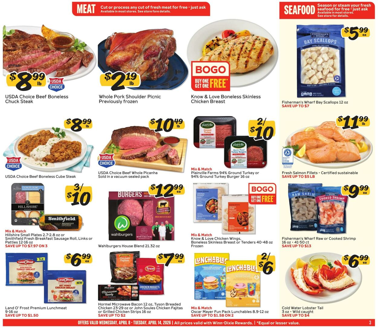 Weekly ad Winn-Dixie 04/08/2026 - 04/14/2026