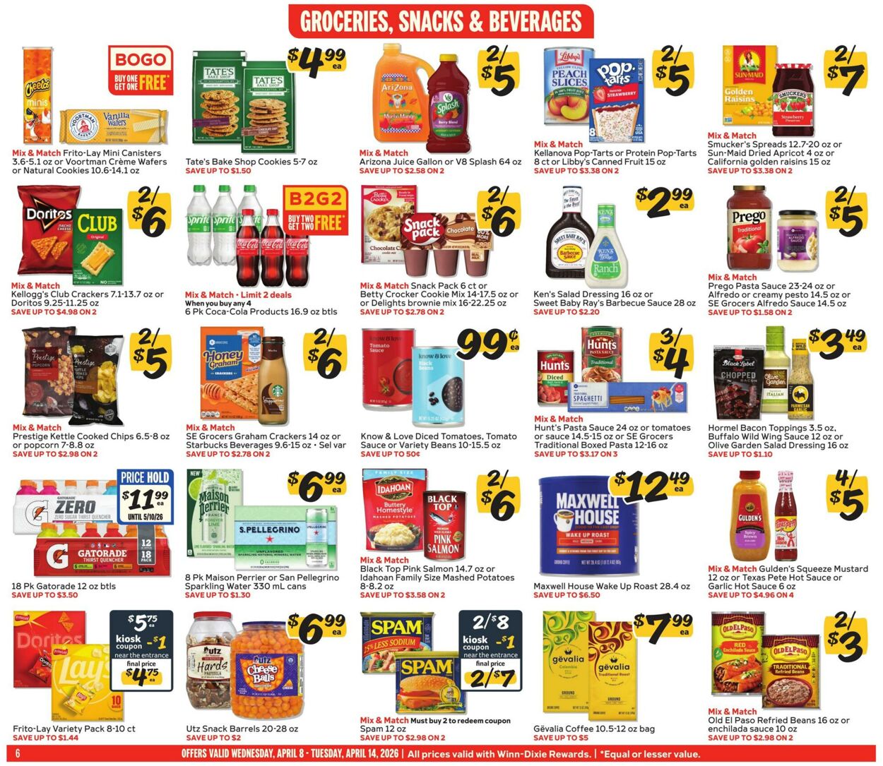 Weekly ad Winn-Dixie 04/08/2026 - 04/14/2026