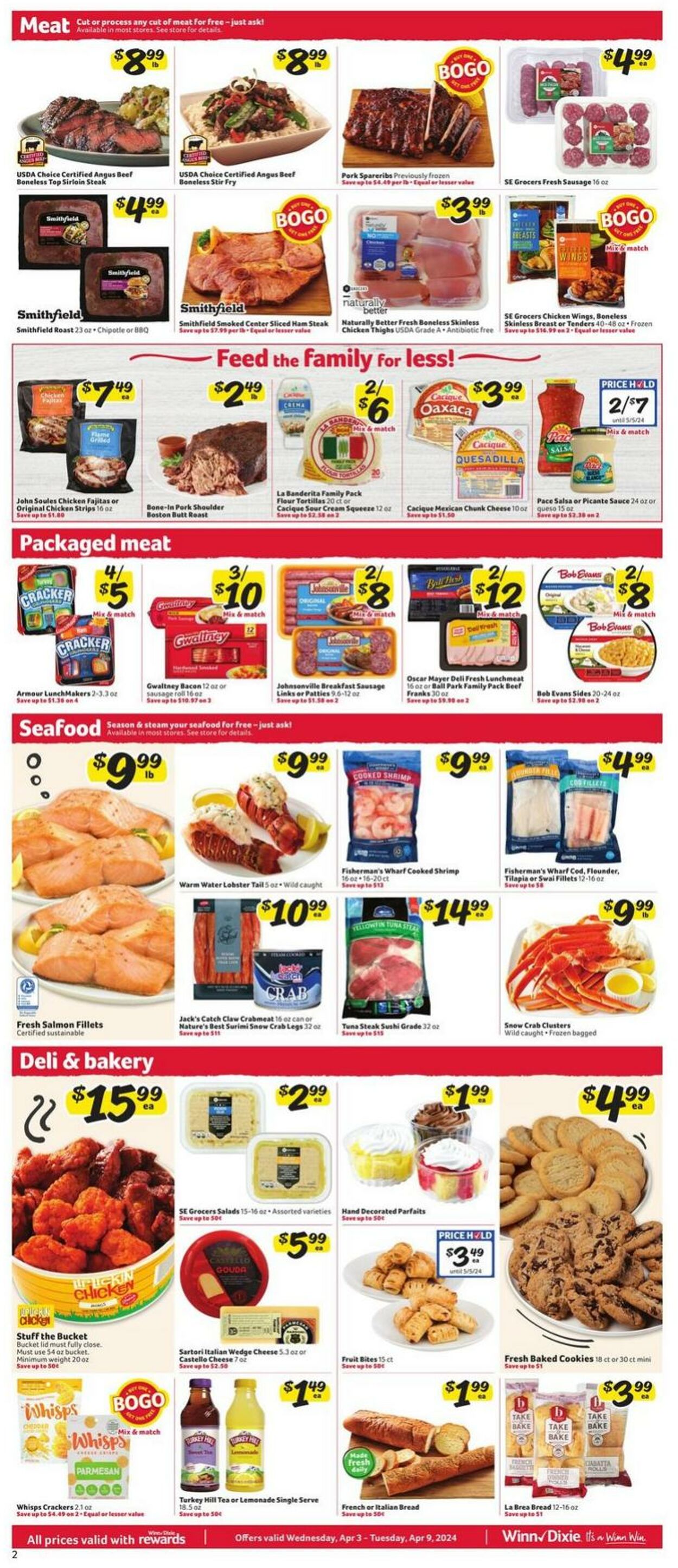 Weekly ad Winn-Dixie 04/03/2024 - 04/09/2024