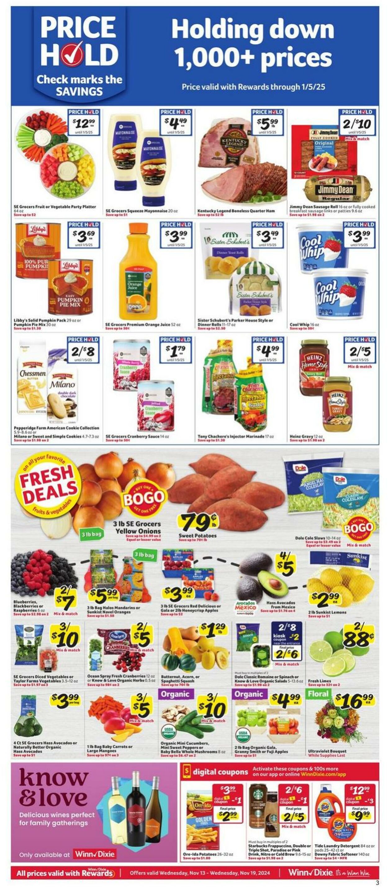 Weekly ad Winn-Dixie 11/13/2024 - 11/19/2024