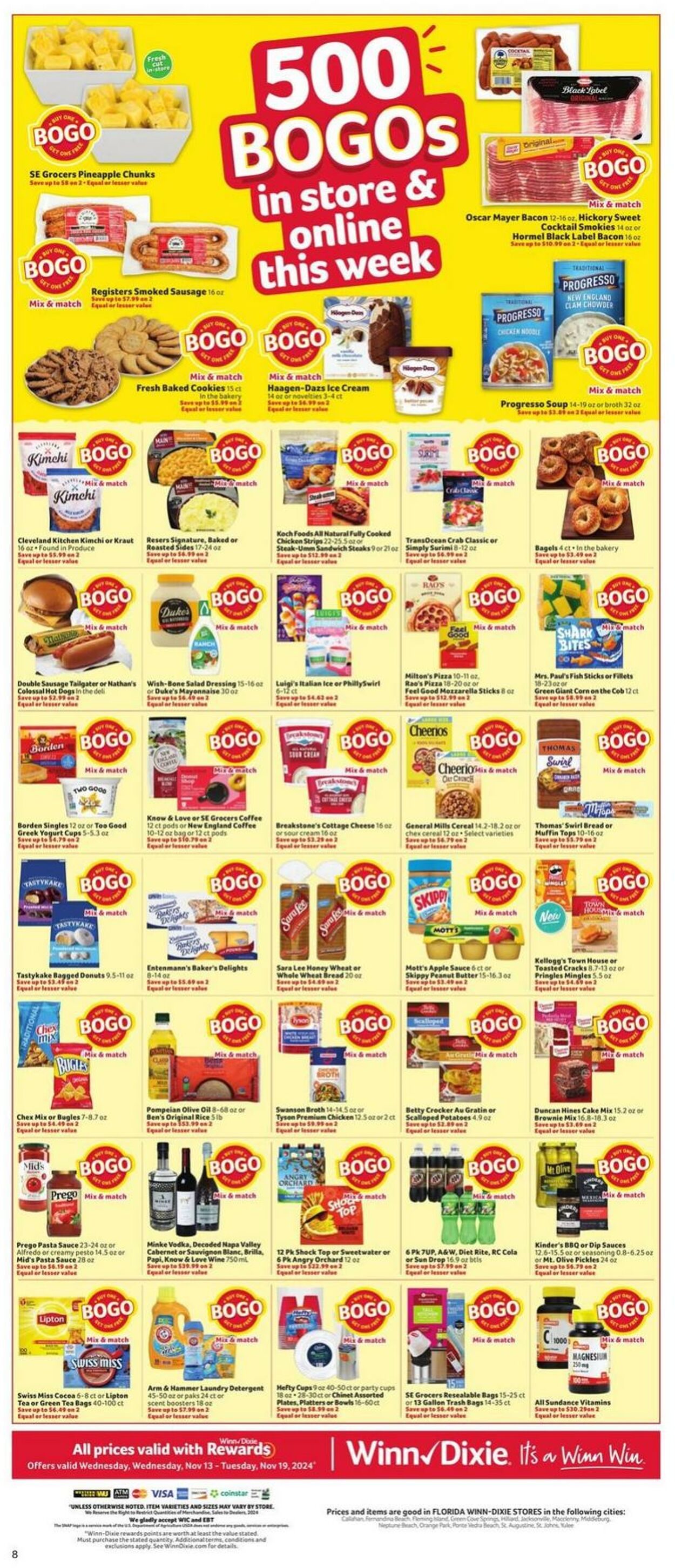 Weekly ad Winn-Dixie 11/13/2024 - 11/19/2024