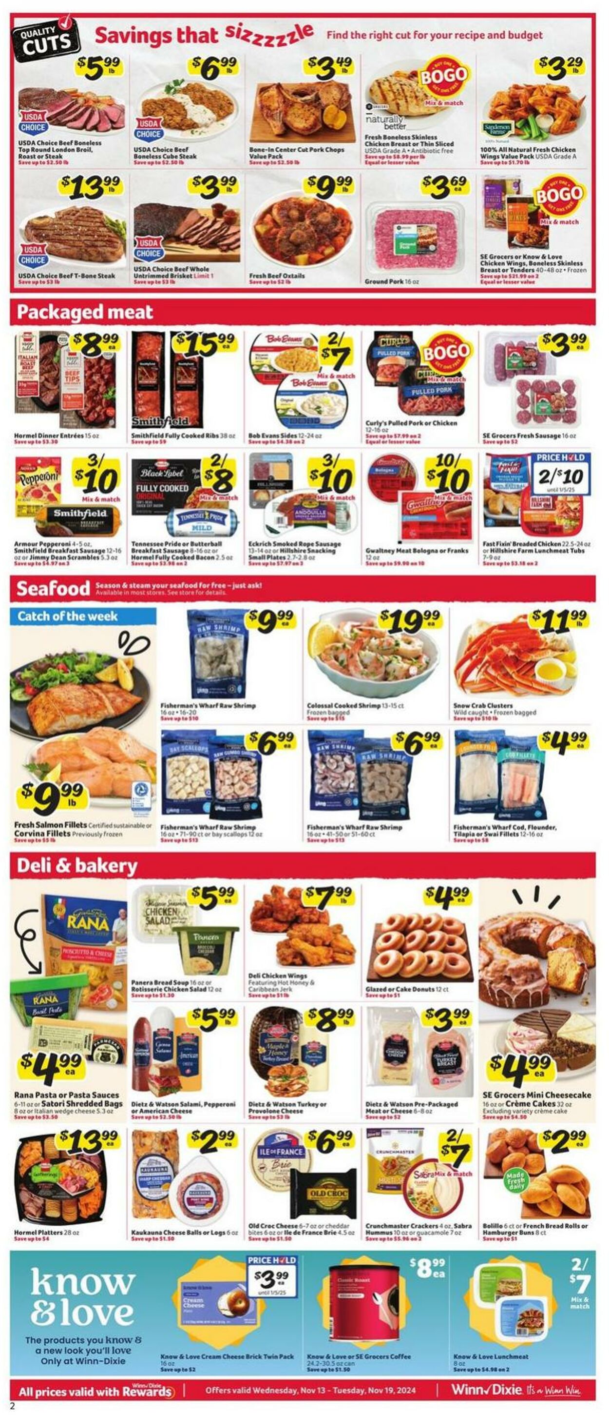 Weekly ad Winn-Dixie 11/13/2024 - 11/19/2024