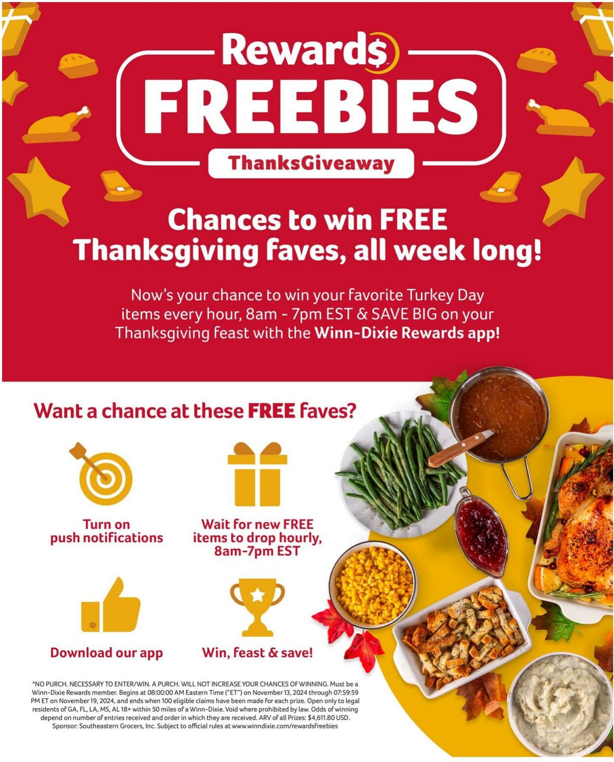 Weekly ad Winn-Dixie 11/13/2024 - 11/19/2024