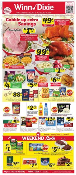 Weekly ad Winn-Dixie 11/13/2024 - 11/19/2024