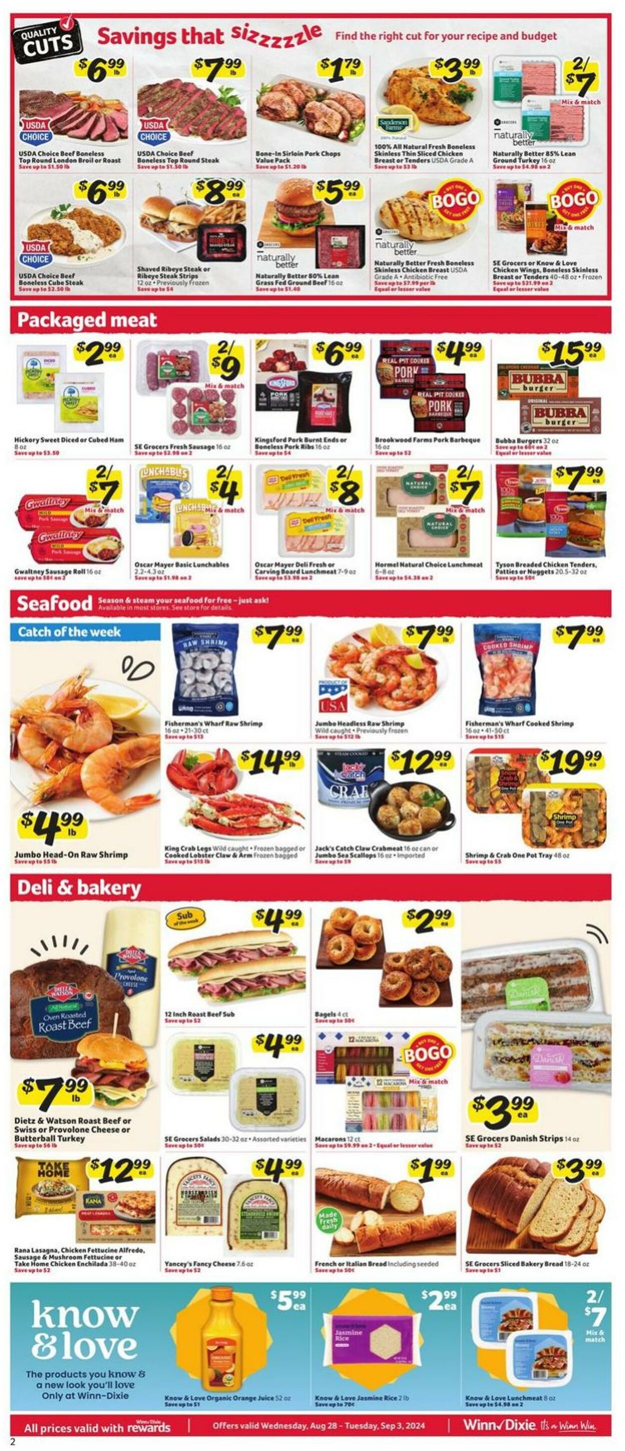 Weekly ad Winn-Dixie 08/28/2024 - 09/03/2024