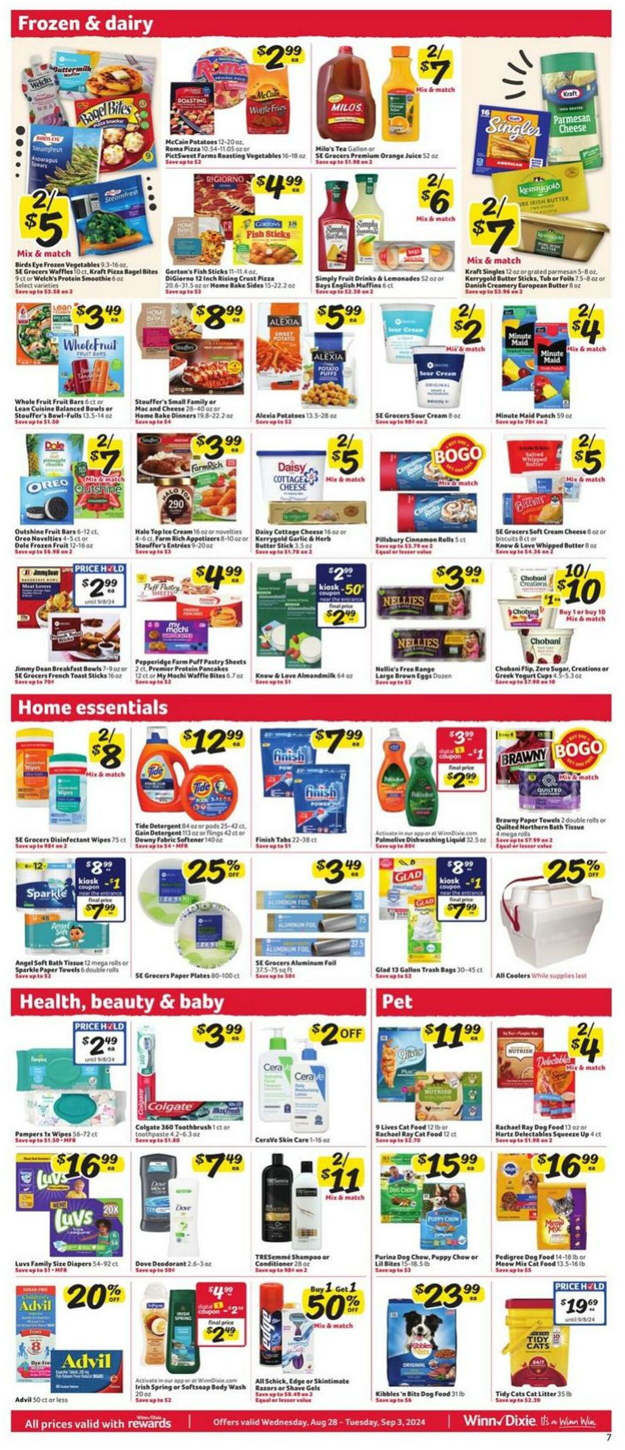 Weekly ad Winn-Dixie 08/28/2024 - 09/03/2024