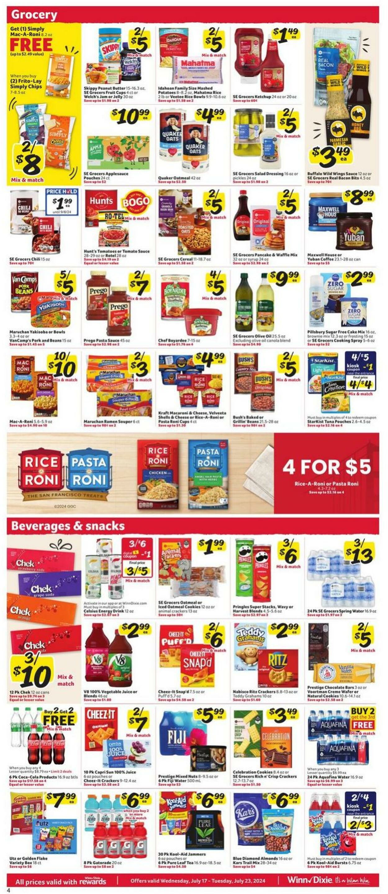 Weekly ad Winn-Dixie 07/17/2024 - 07/23/2024