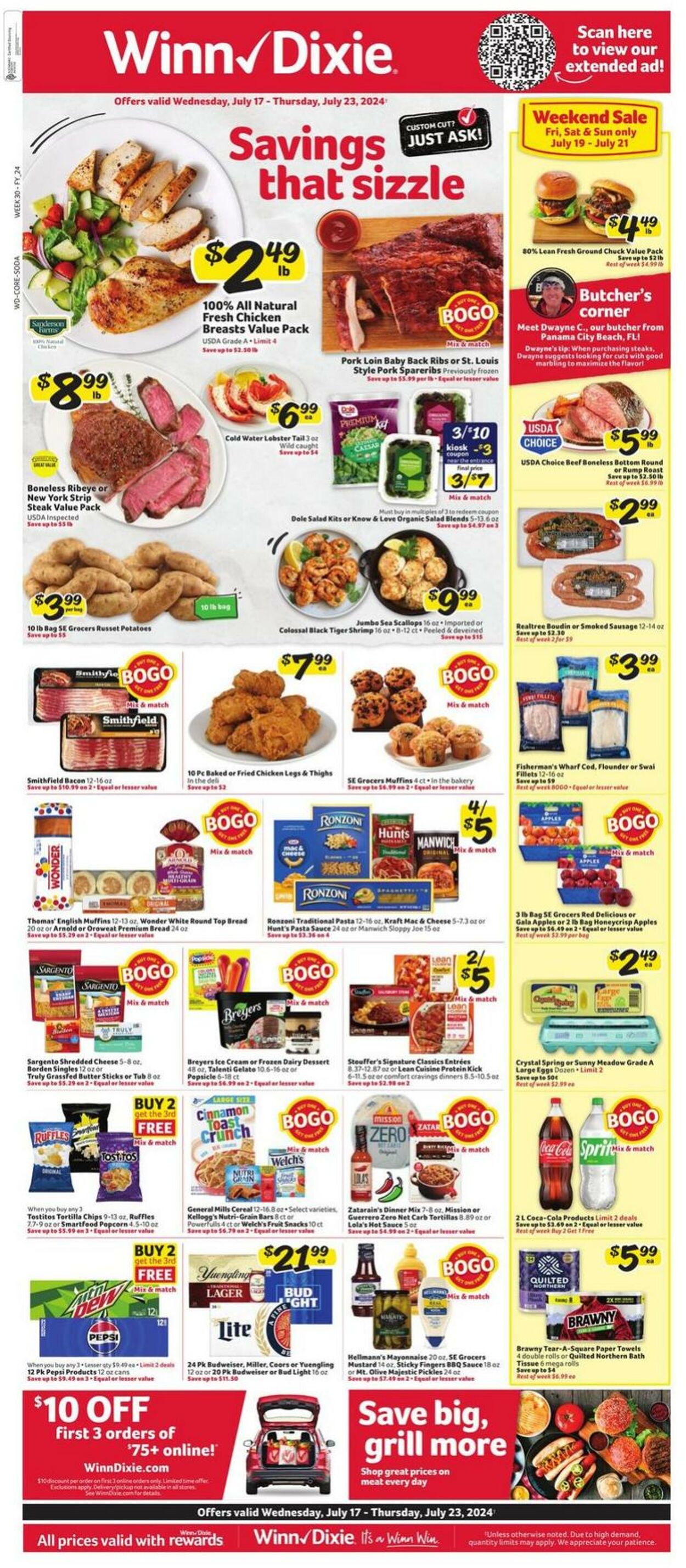 Weekly ad Winn-Dixie 07/17/2024 - 07/23/2024