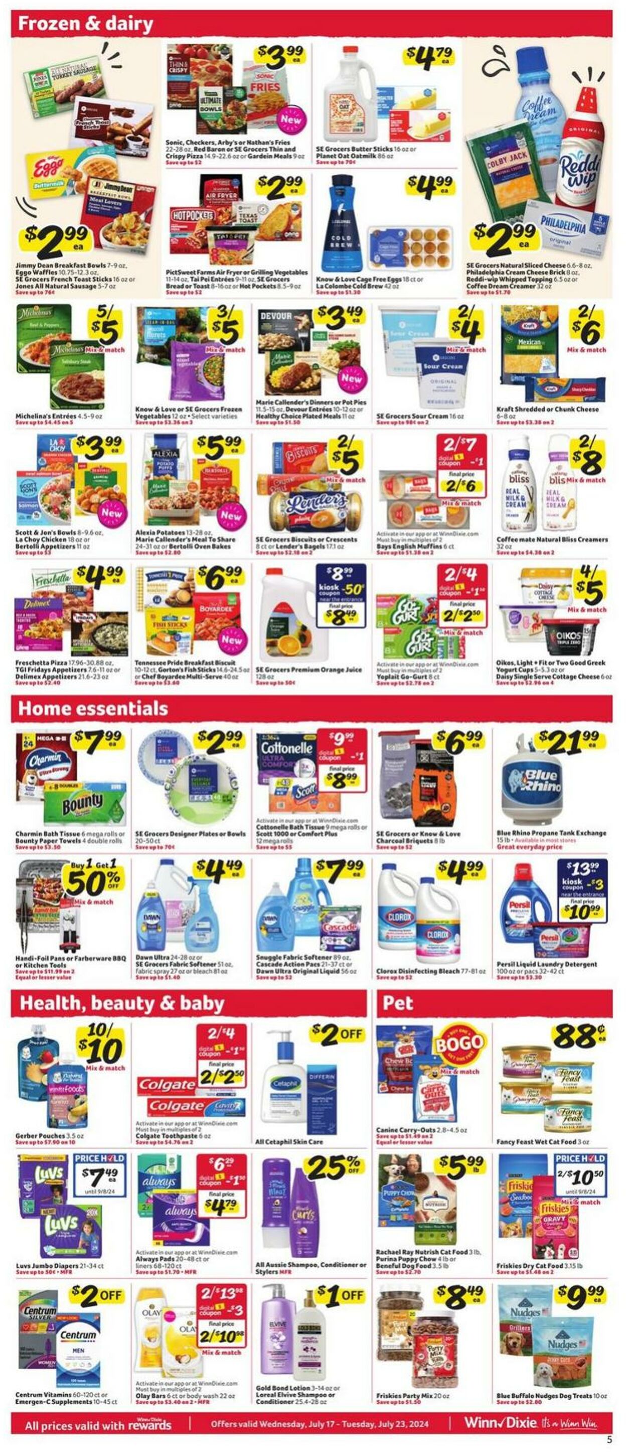 Weekly ad Winn-Dixie 07/17/2024 - 07/23/2024