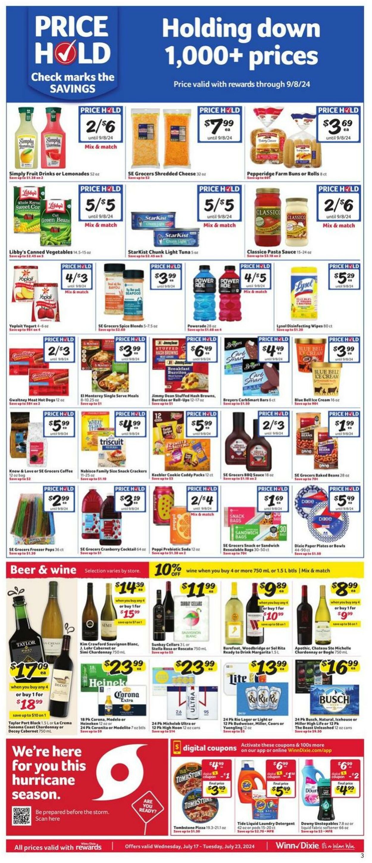 Weekly ad Winn-Dixie 07/17/2024 - 07/23/2024