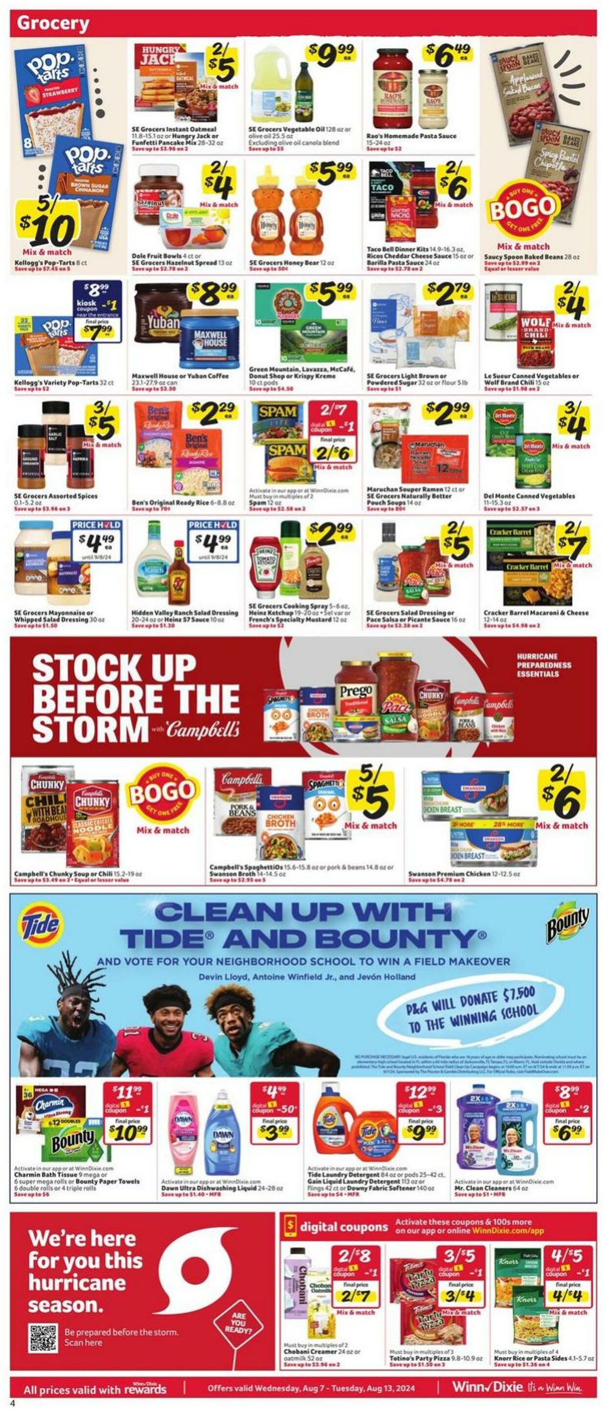 Weekly ad Winn-Dixie 08/07/2024 - 08/13/2024