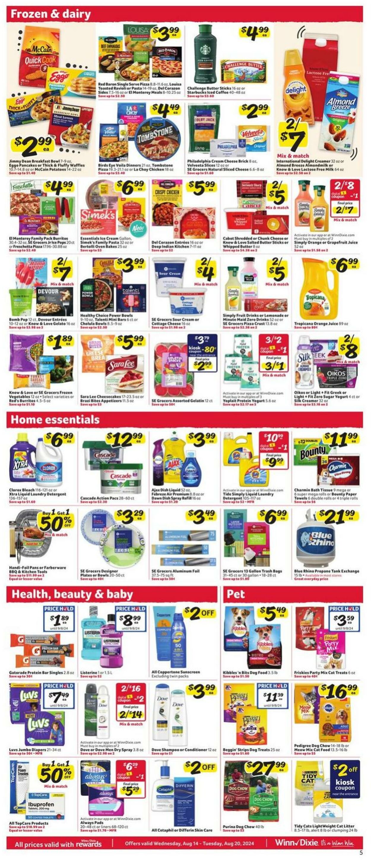 Weekly ad Winn-Dixie 08/14/2024 - 08/20/2024