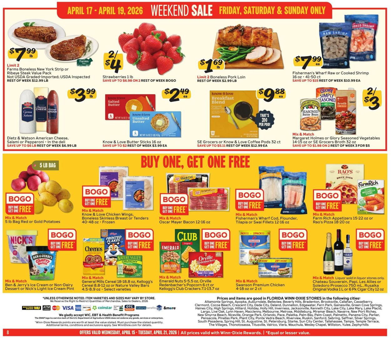 Weekly ad Winn-Dixie 04/15/2026 - 04/21/2026