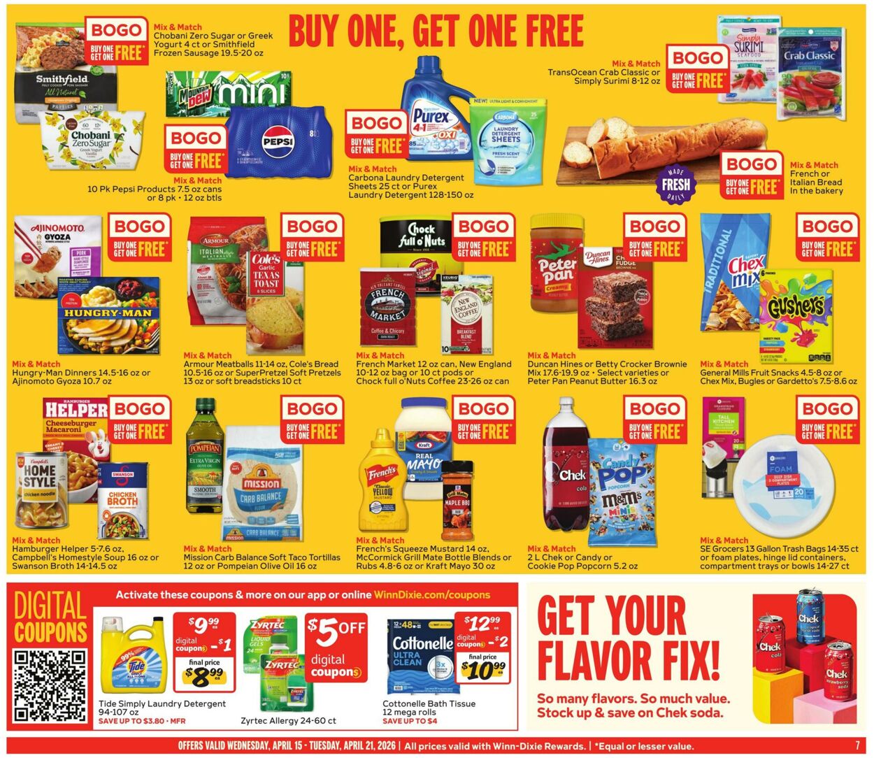 Weekly ad Winn-Dixie 04/15/2026 - 04/21/2026