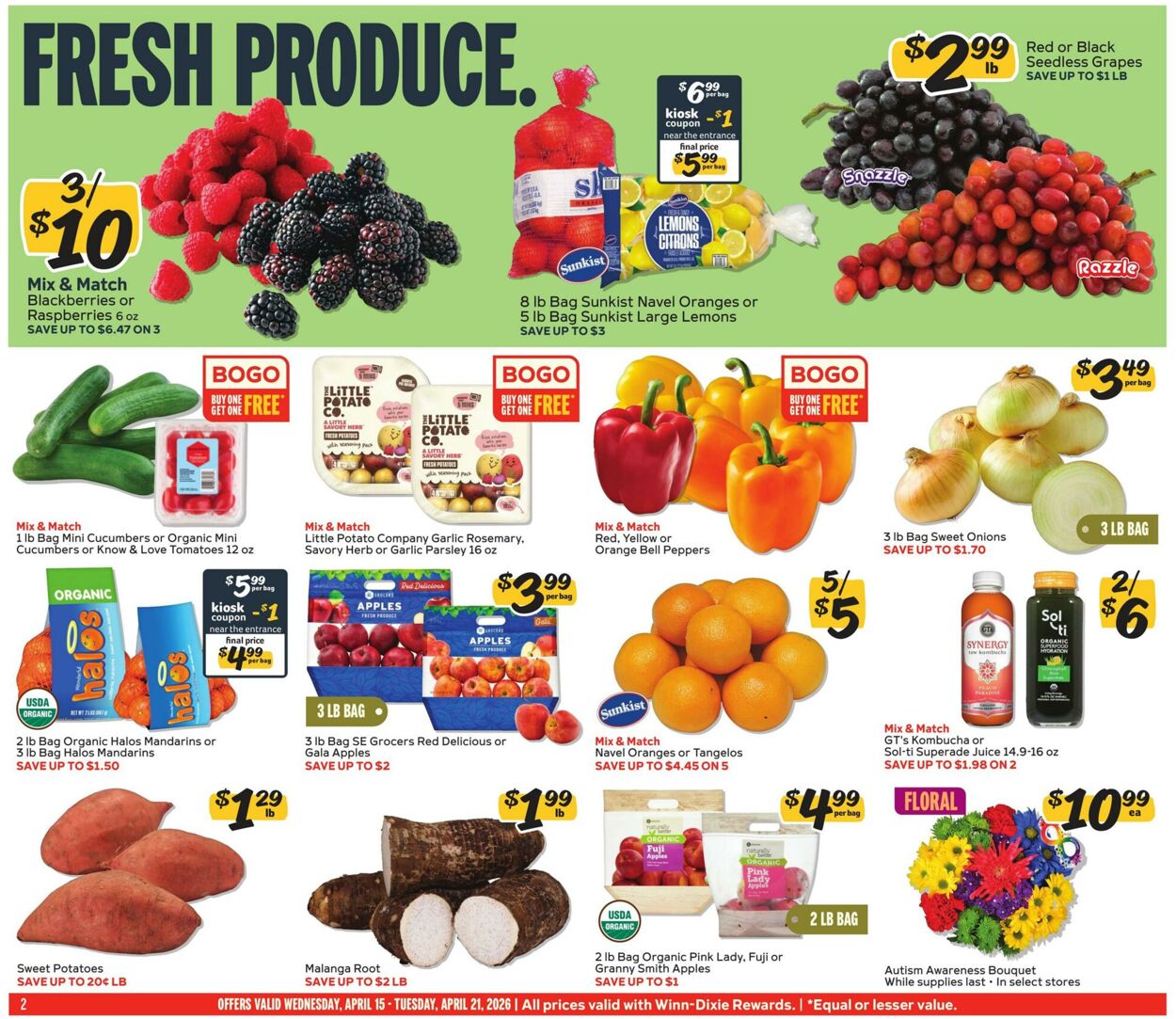 Weekly ad Winn-Dixie 04/15/2026 - 04/21/2026
