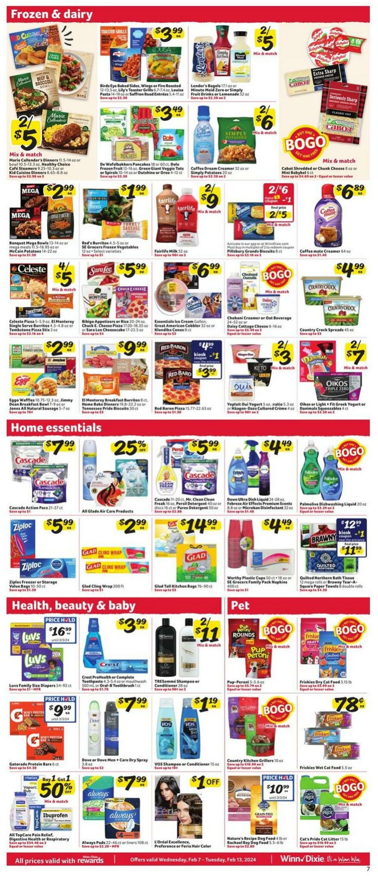 Weekly ad Winn-Dixie 02/07/2024 - 02/13/2024