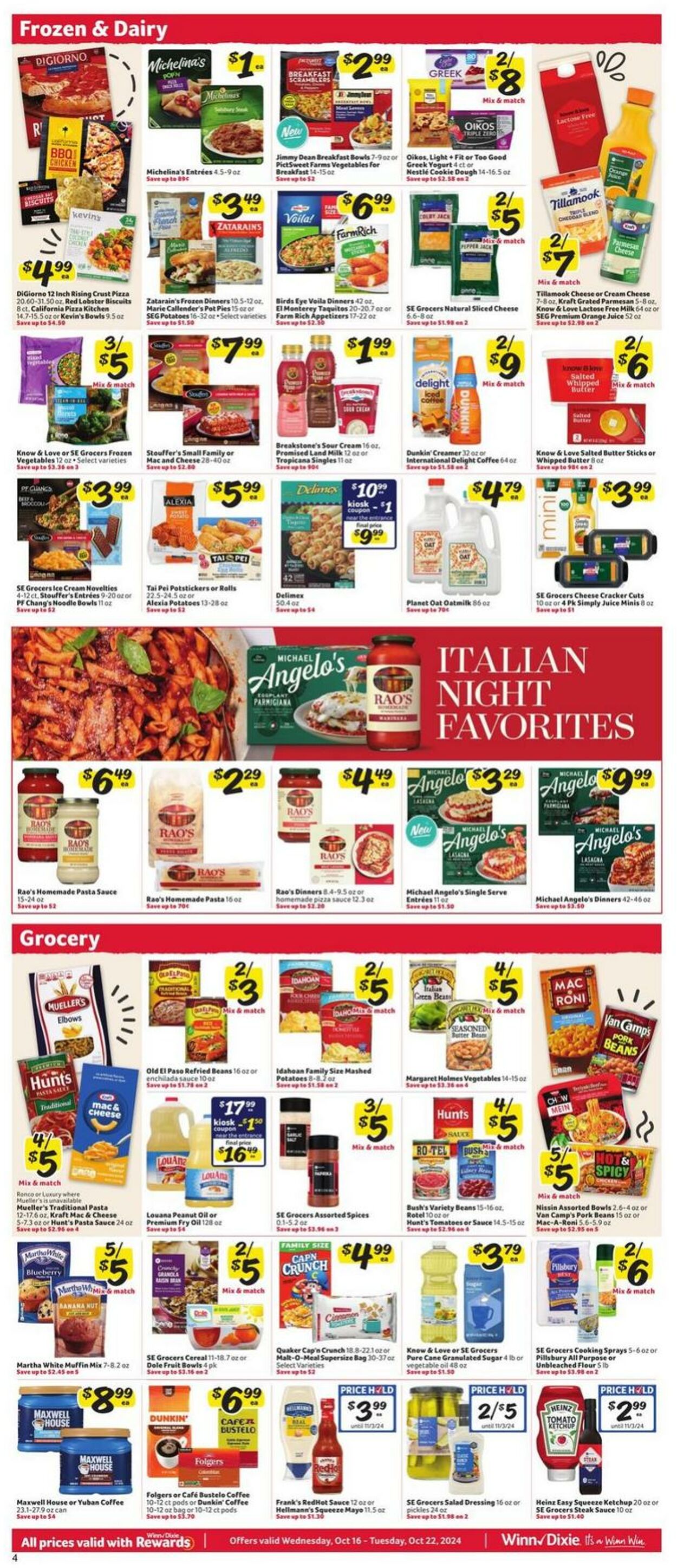 Weekly ad Winn-Dixie 10/16/2024 - 10/22/2024