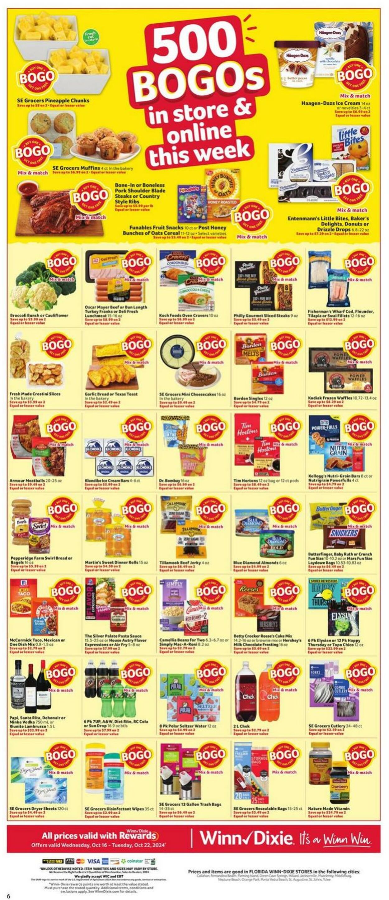 Weekly ad Winn-Dixie 10/16/2024 - 10/22/2024