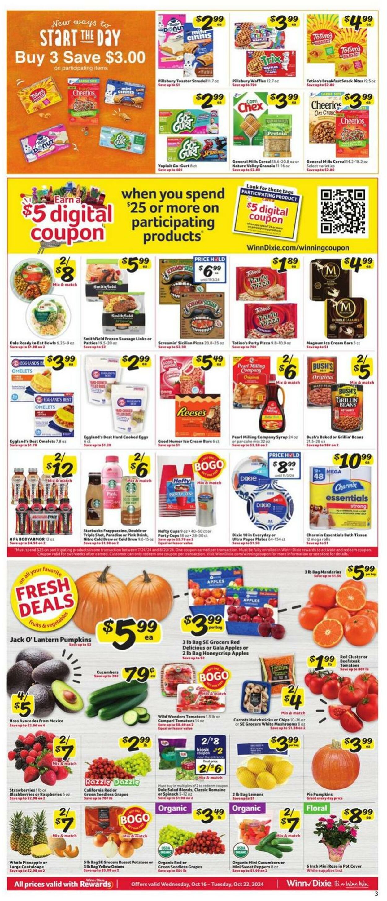 Weekly ad Winn-Dixie 10/16/2024 - 10/22/2024