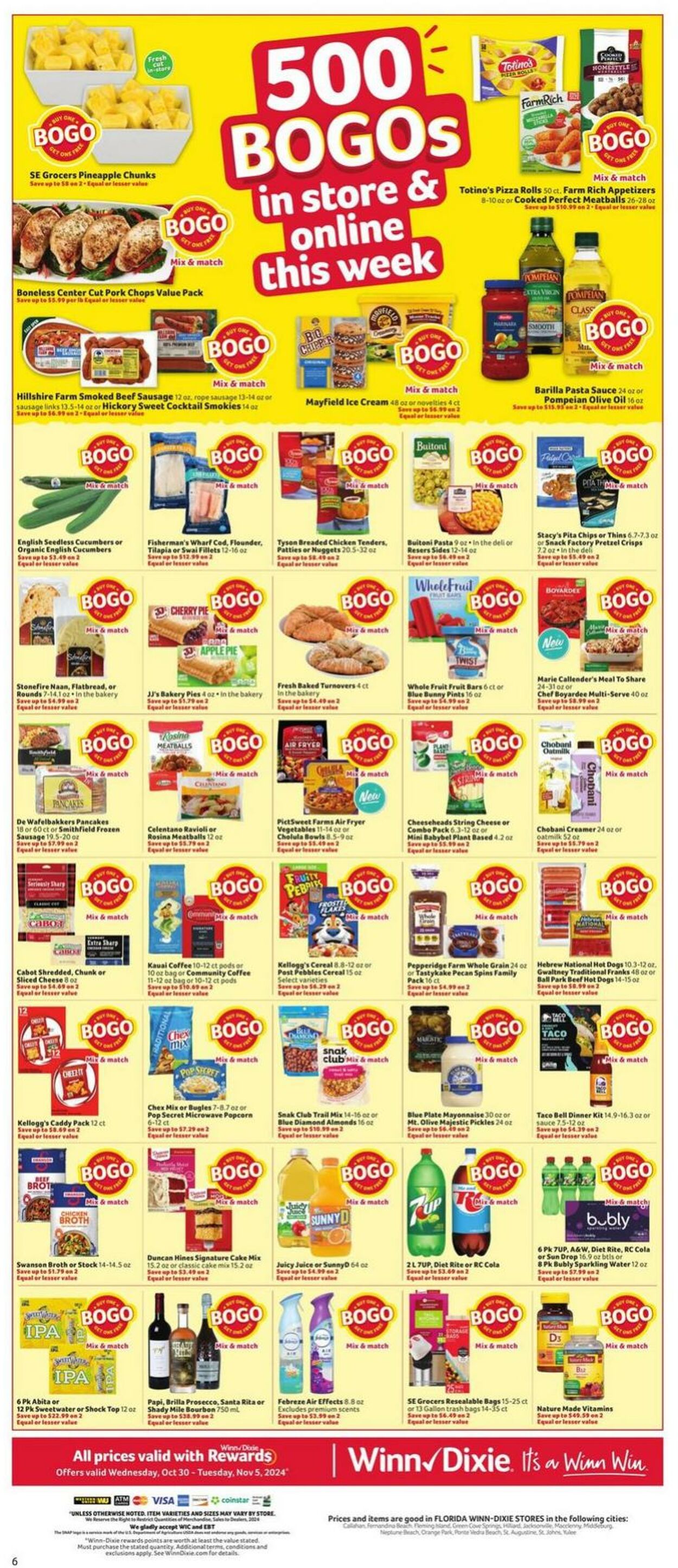 Weekly ad Winn-Dixie 10/30/2024 - 11/05/2024