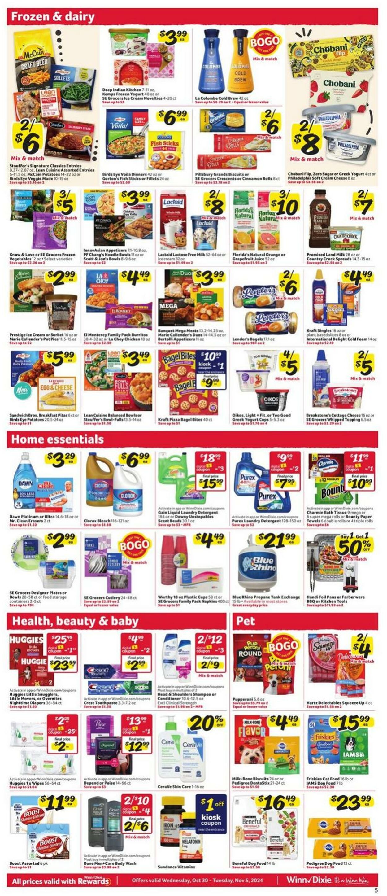 Weekly ad Winn-Dixie 10/30/2024 - 11/05/2024