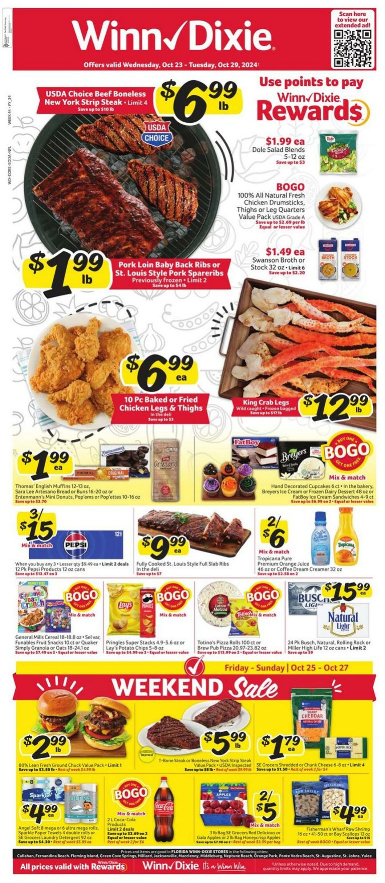 Weekly ad Winn-Dixie 10/23/2024 - 10/29/2024