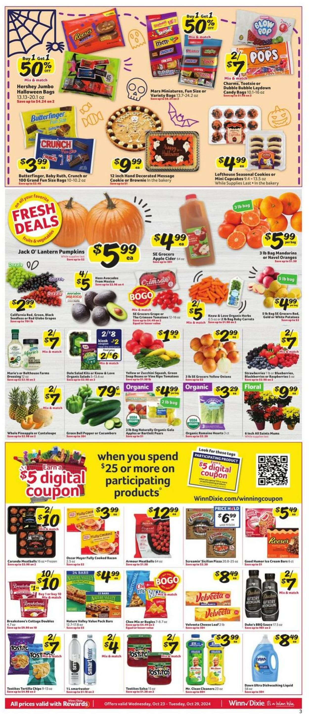 Weekly ad Winn-Dixie 10/23/2024 - 10/29/2024