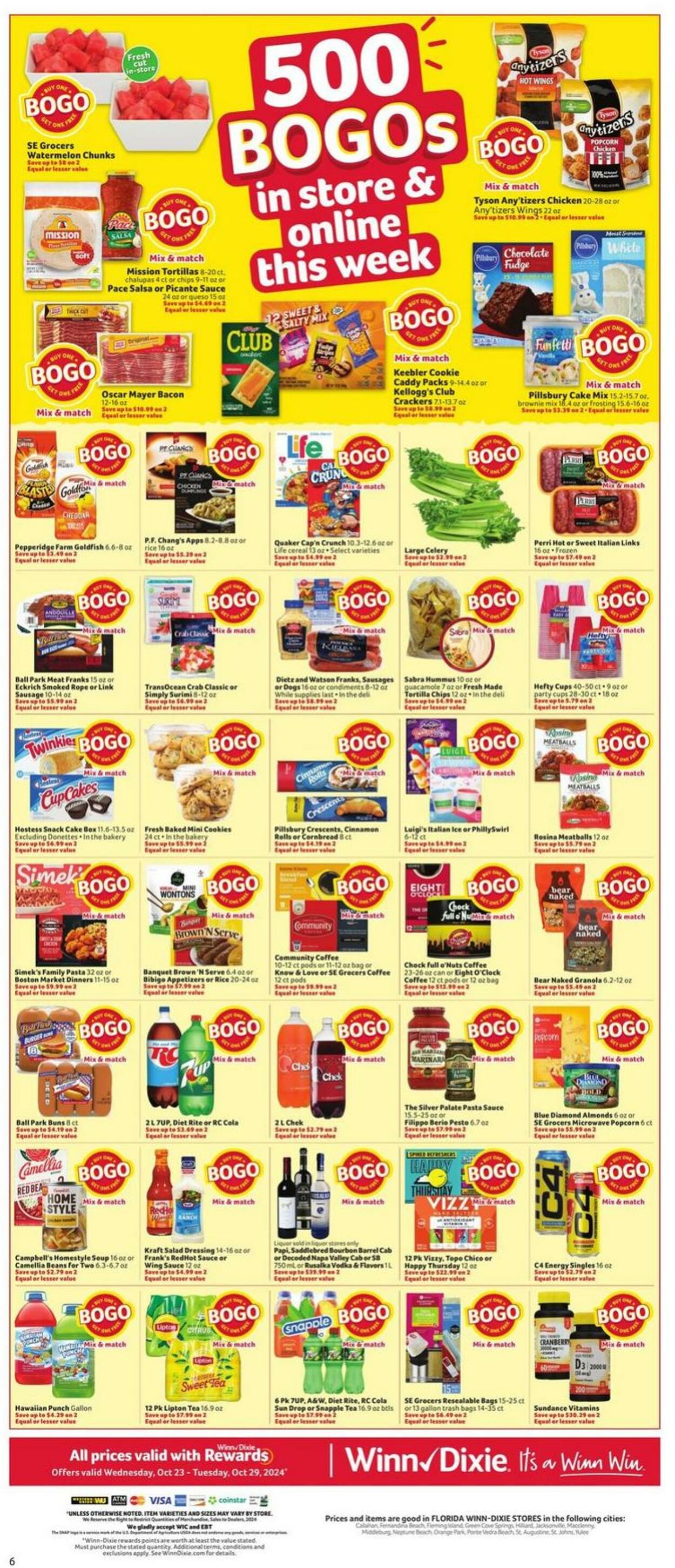 Weekly ad Winn-Dixie 10/23/2024 - 10/29/2024