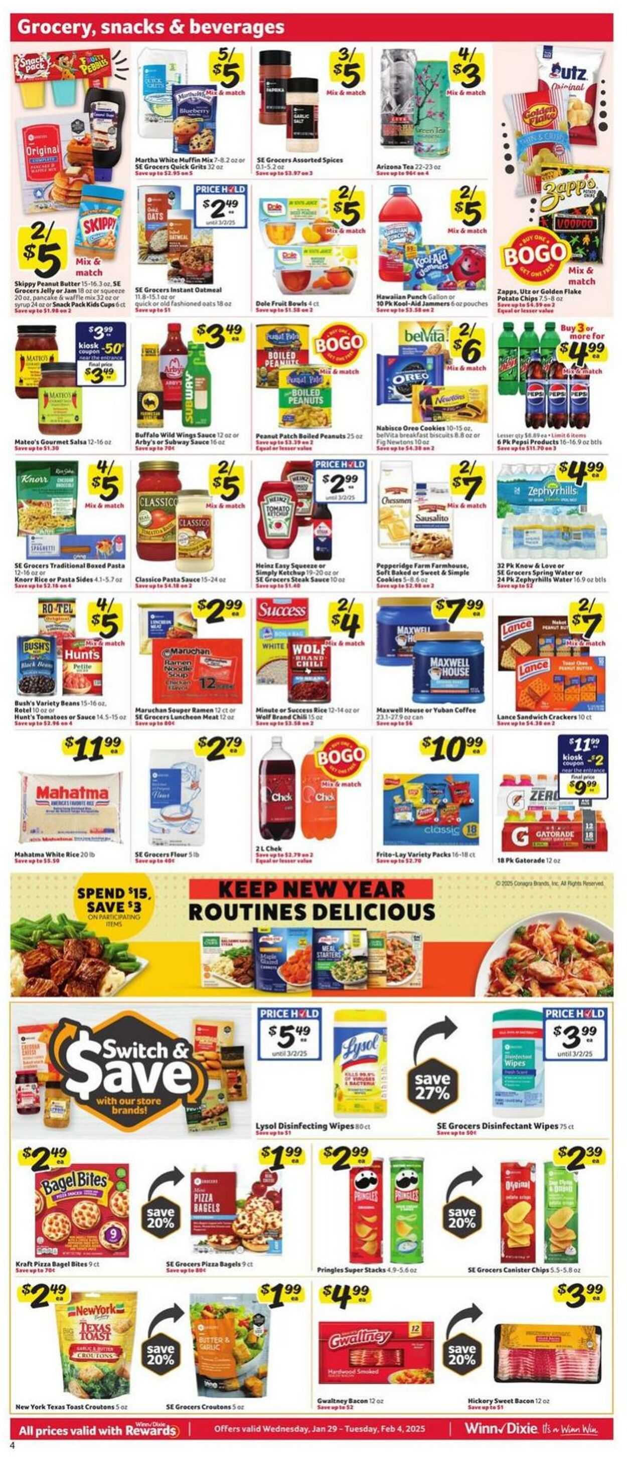 Weekly ad Winn-Dixie 01/29/2025 - 02/04/2025