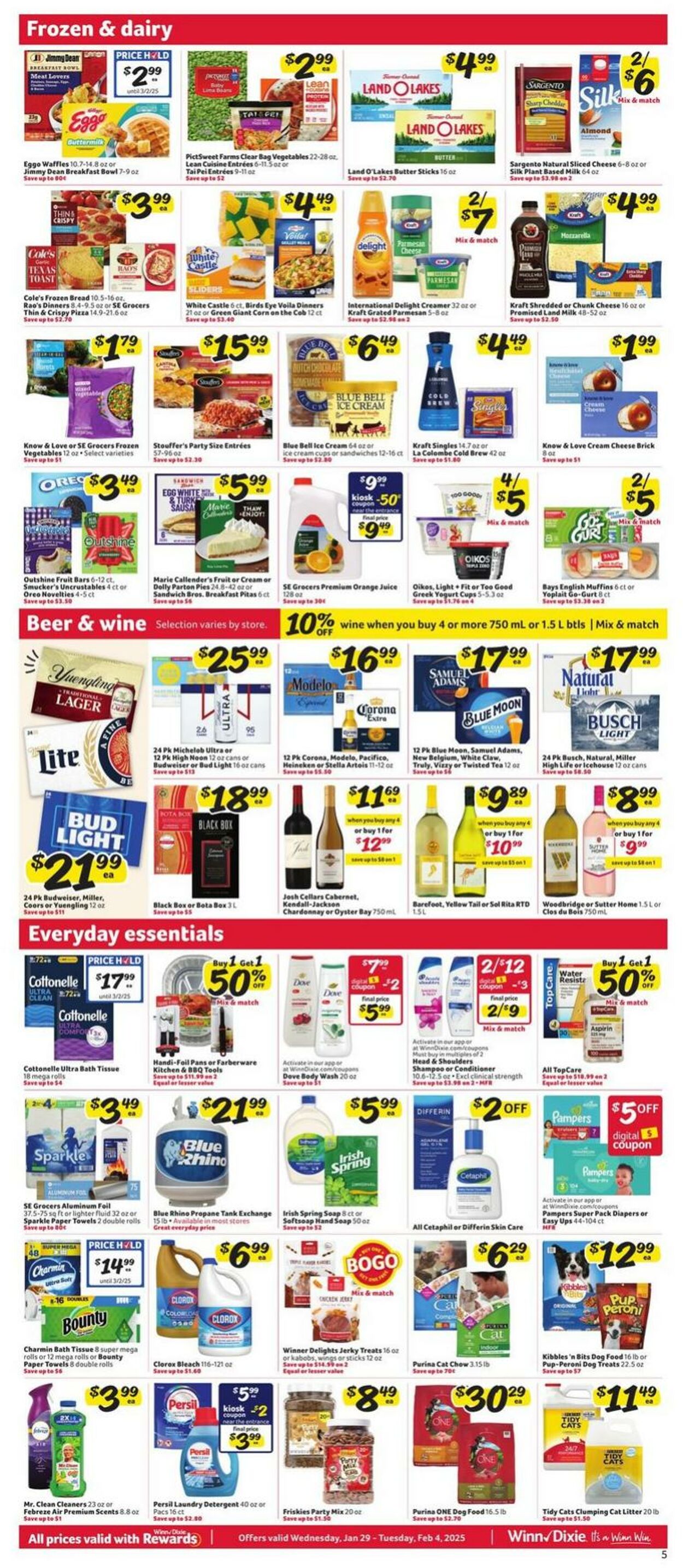 Weekly ad Winn-Dixie 01/29/2025 - 02/04/2025