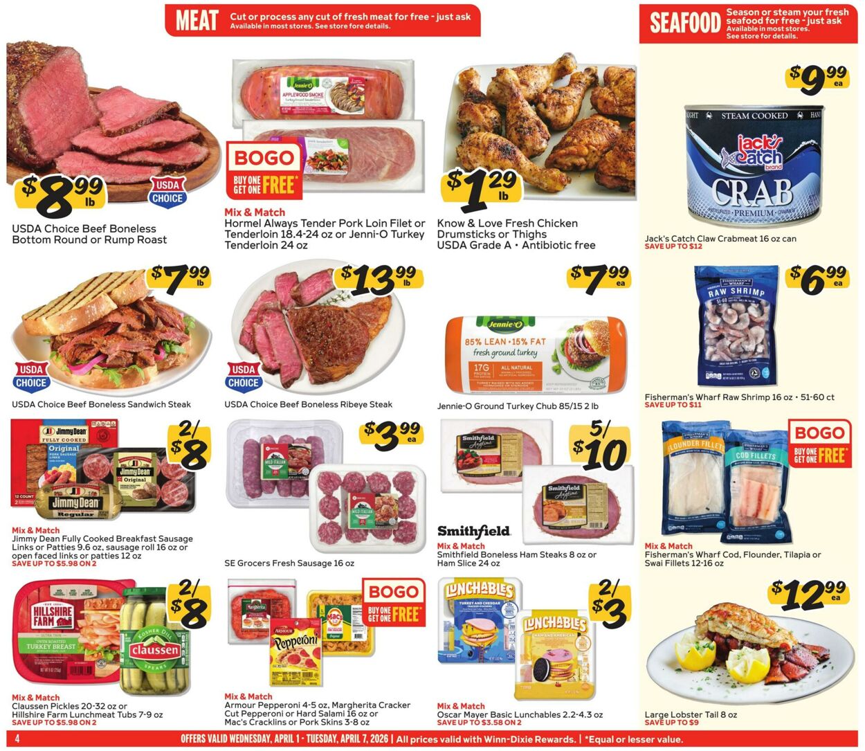 Weekly ad Winn-Dixie 04/01/2026 - 04/07/2026