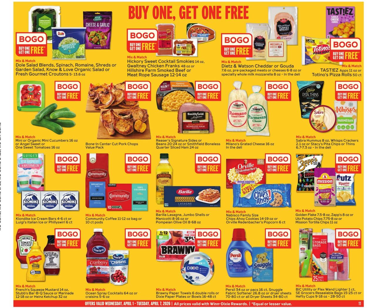 Weekly ad Winn-Dixie 04/01/2026 - 04/07/2026