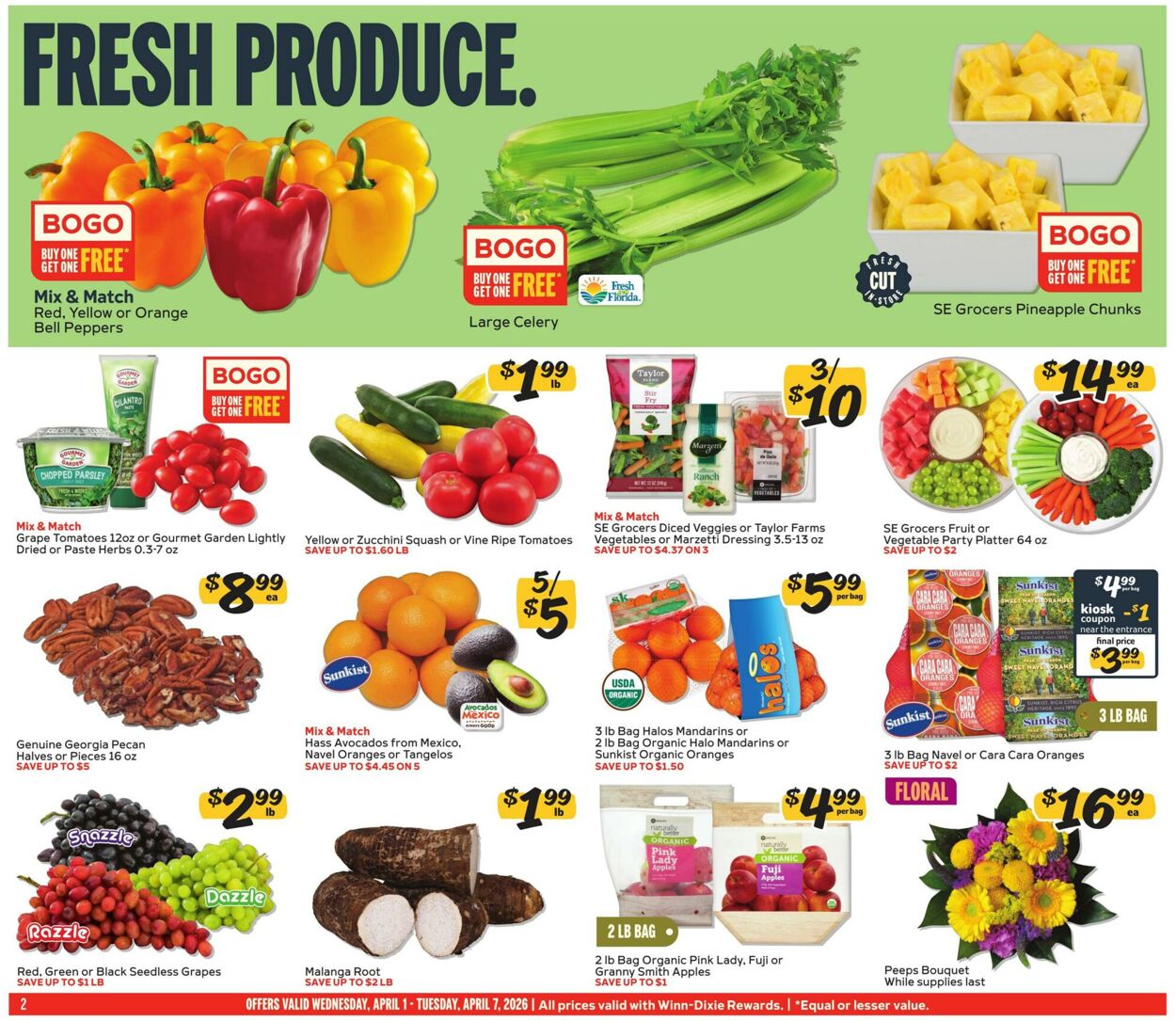 Weekly ad Winn-Dixie 04/01/2026 - 04/07/2026