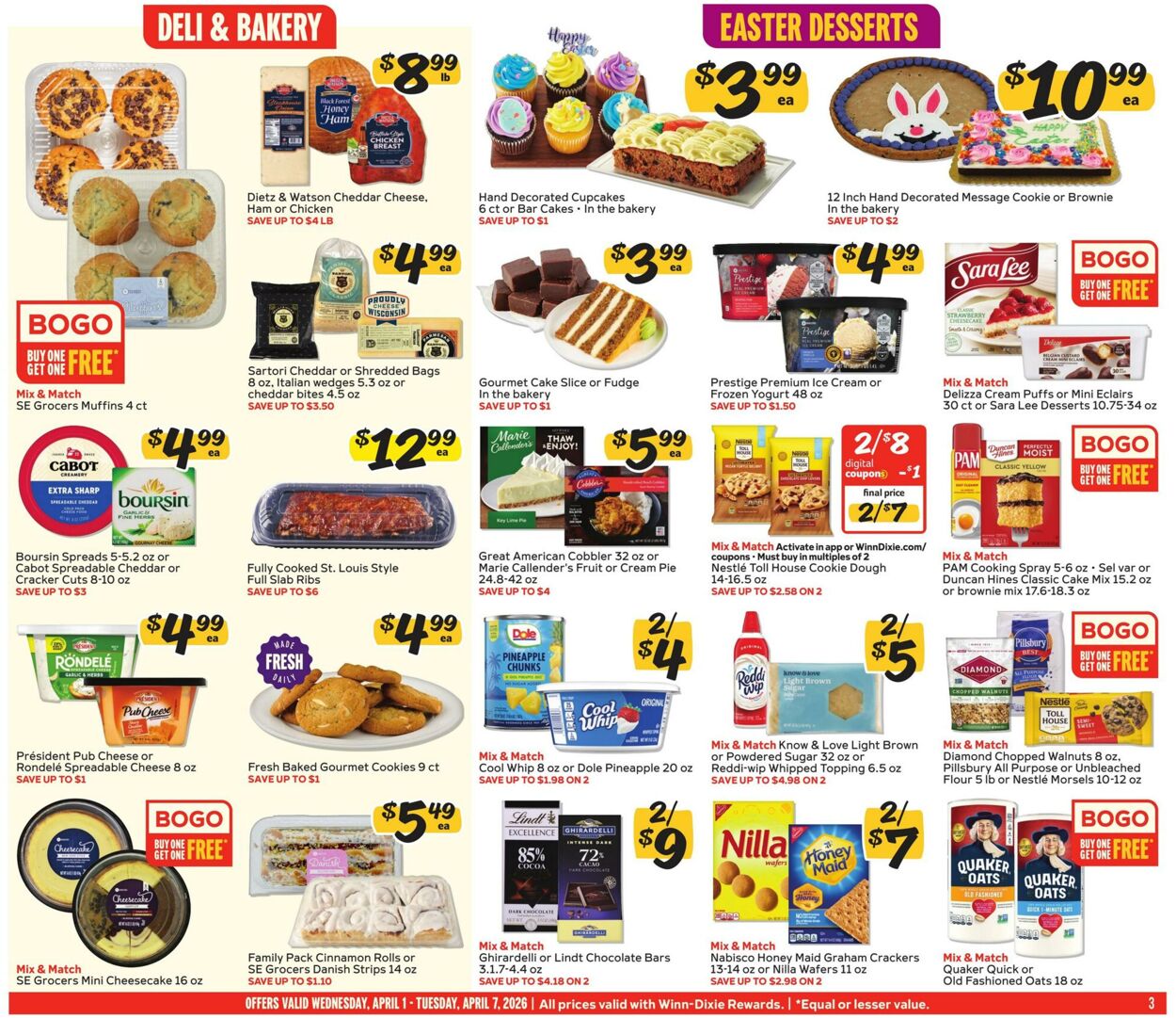 Weekly ad Winn-Dixie 04/01/2026 - 04/07/2026