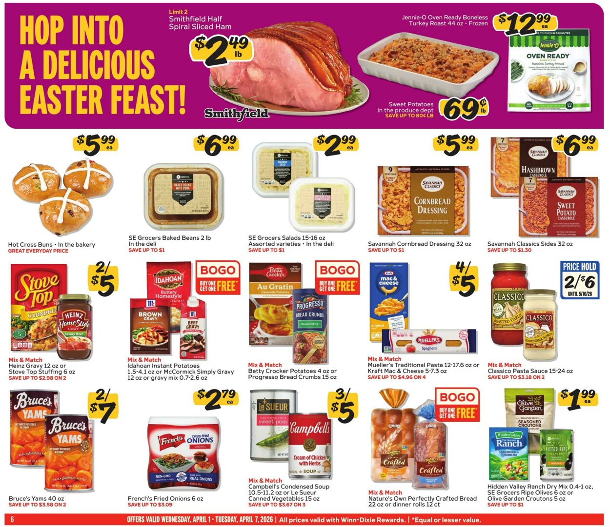 Weekly ad Winn-Dixie 04/01/2026 - 04/07/2026