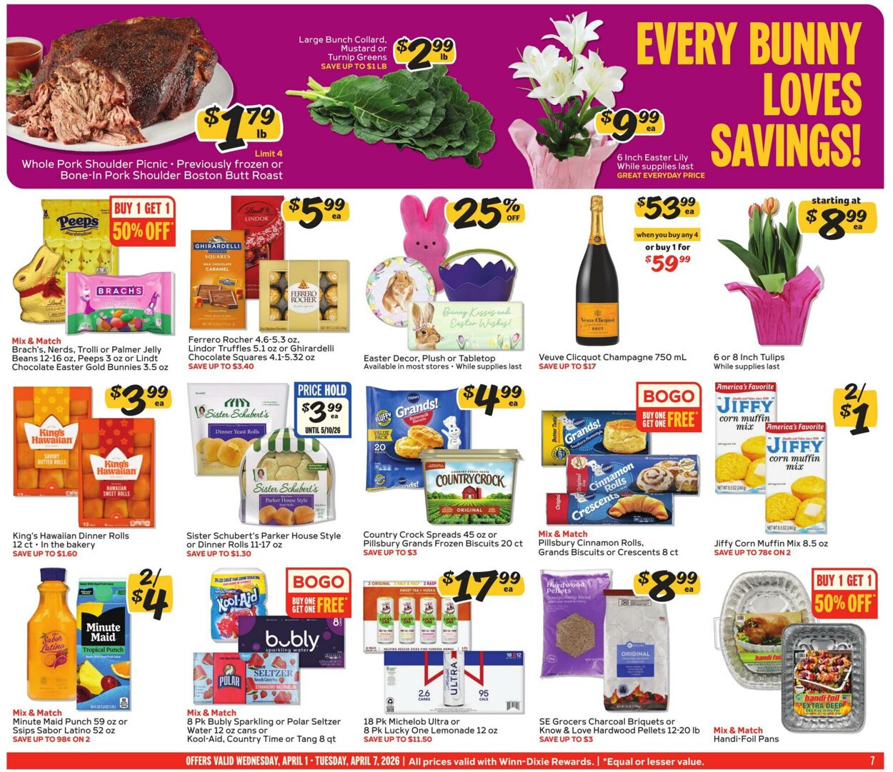 Weekly ad Winn-Dixie 04/01/2026 - 04/07/2026