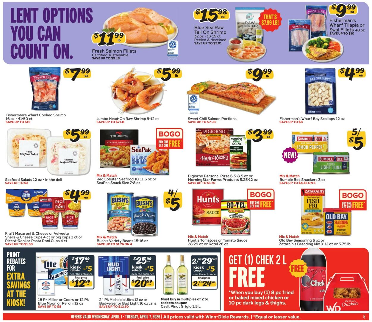 Weekly ad Winn-Dixie 04/01/2026 - 04/07/2026