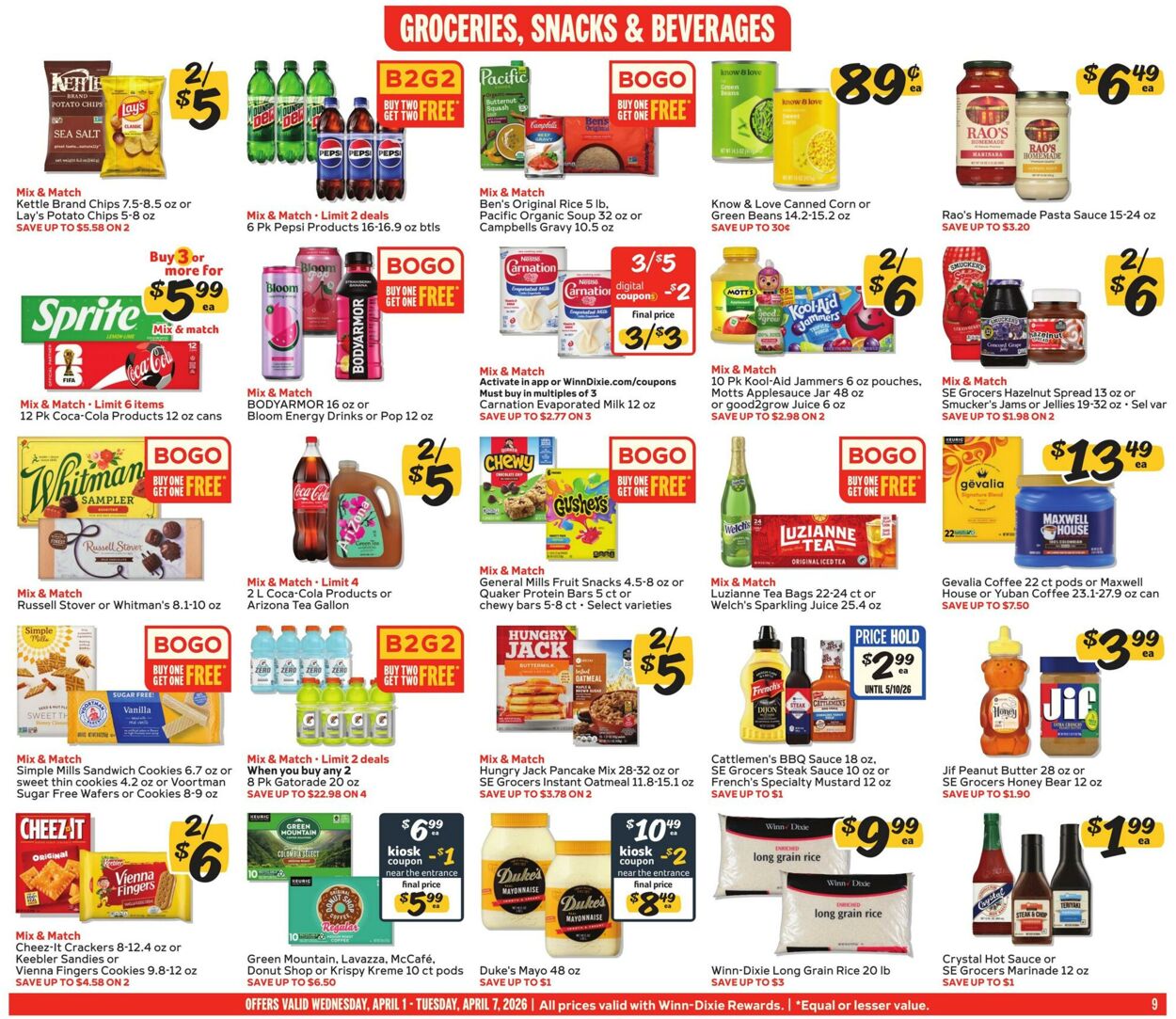 Weekly ad Winn-Dixie 04/01/2026 - 04/07/2026