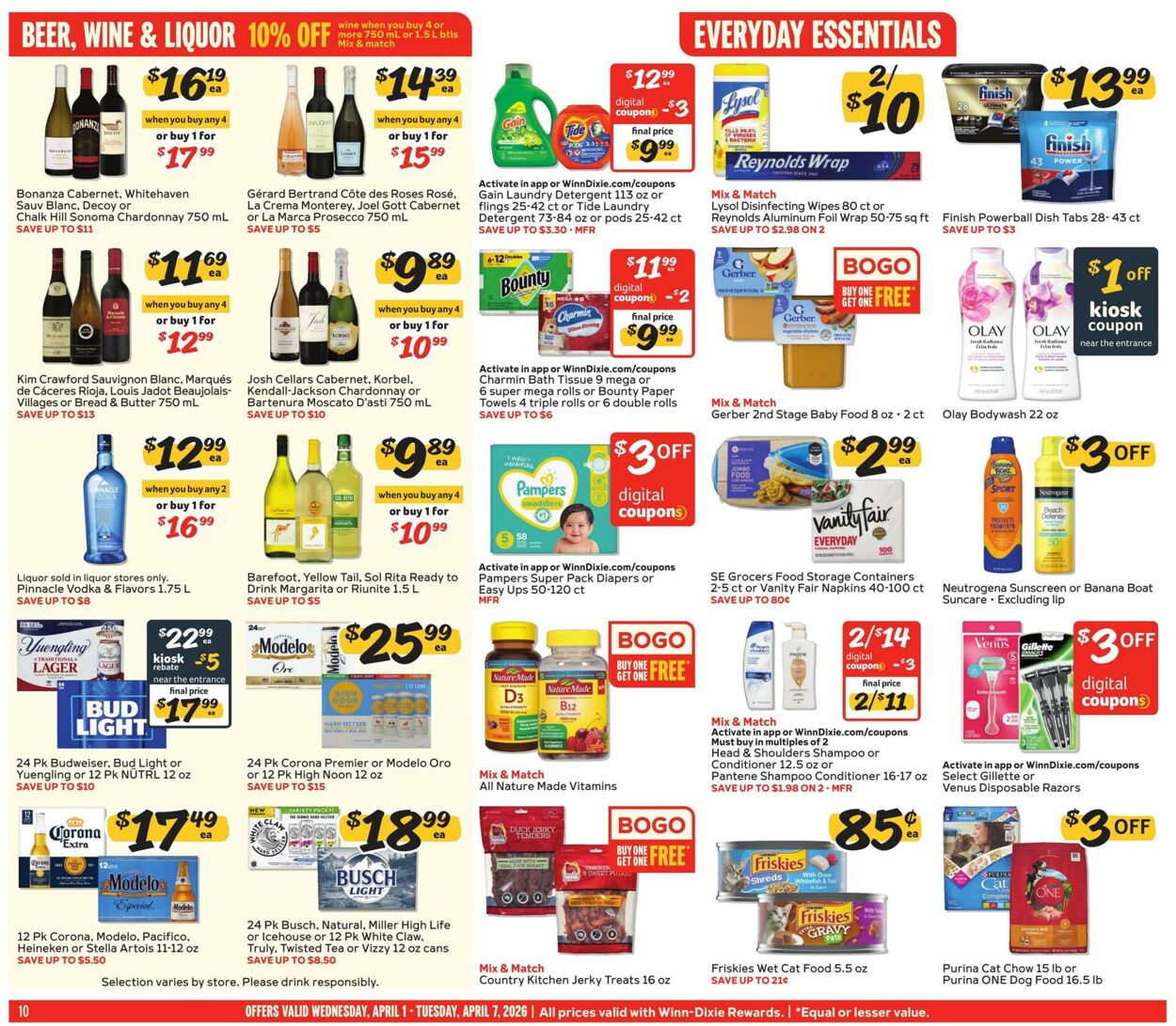 Weekly ad Winn-Dixie 04/01/2026 - 04/07/2026