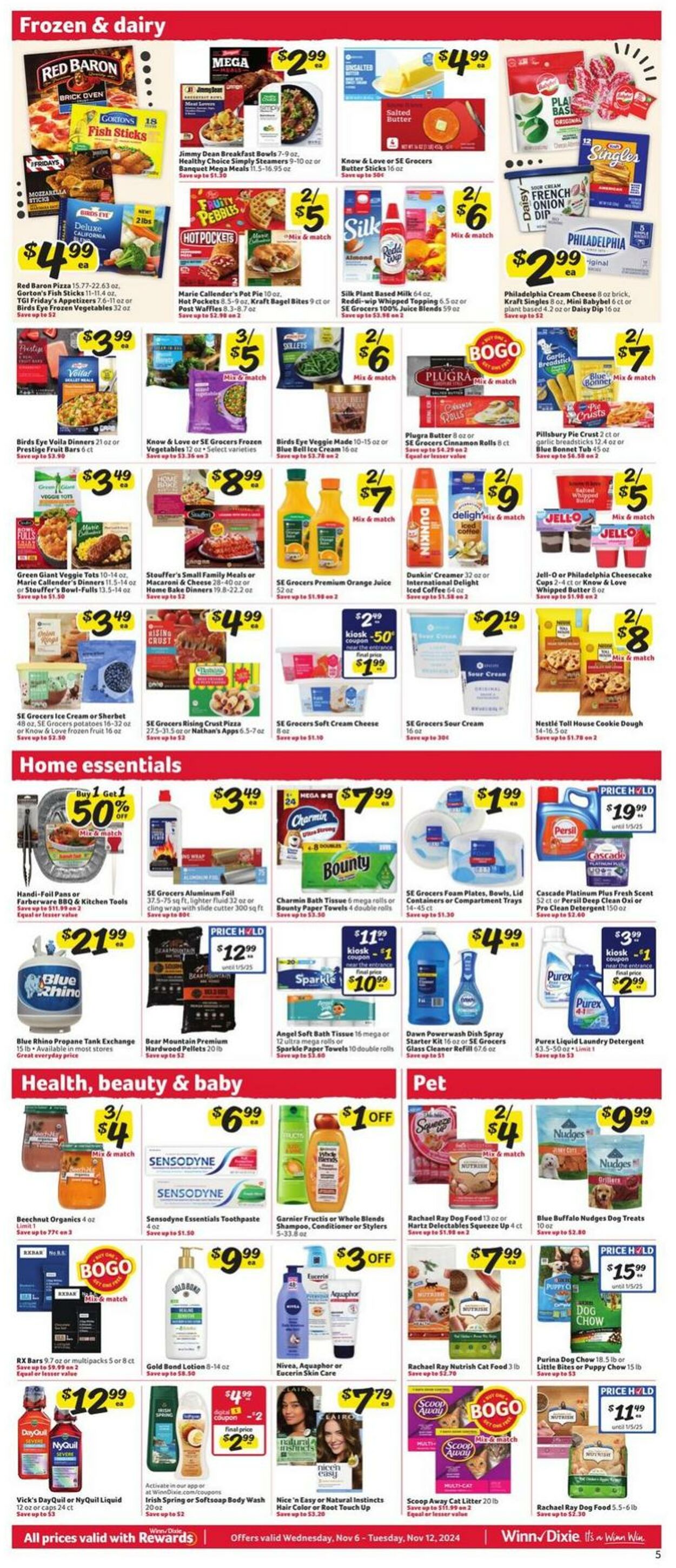 Weekly ad Winn-Dixie 11/06/2024 - 11/12/2024