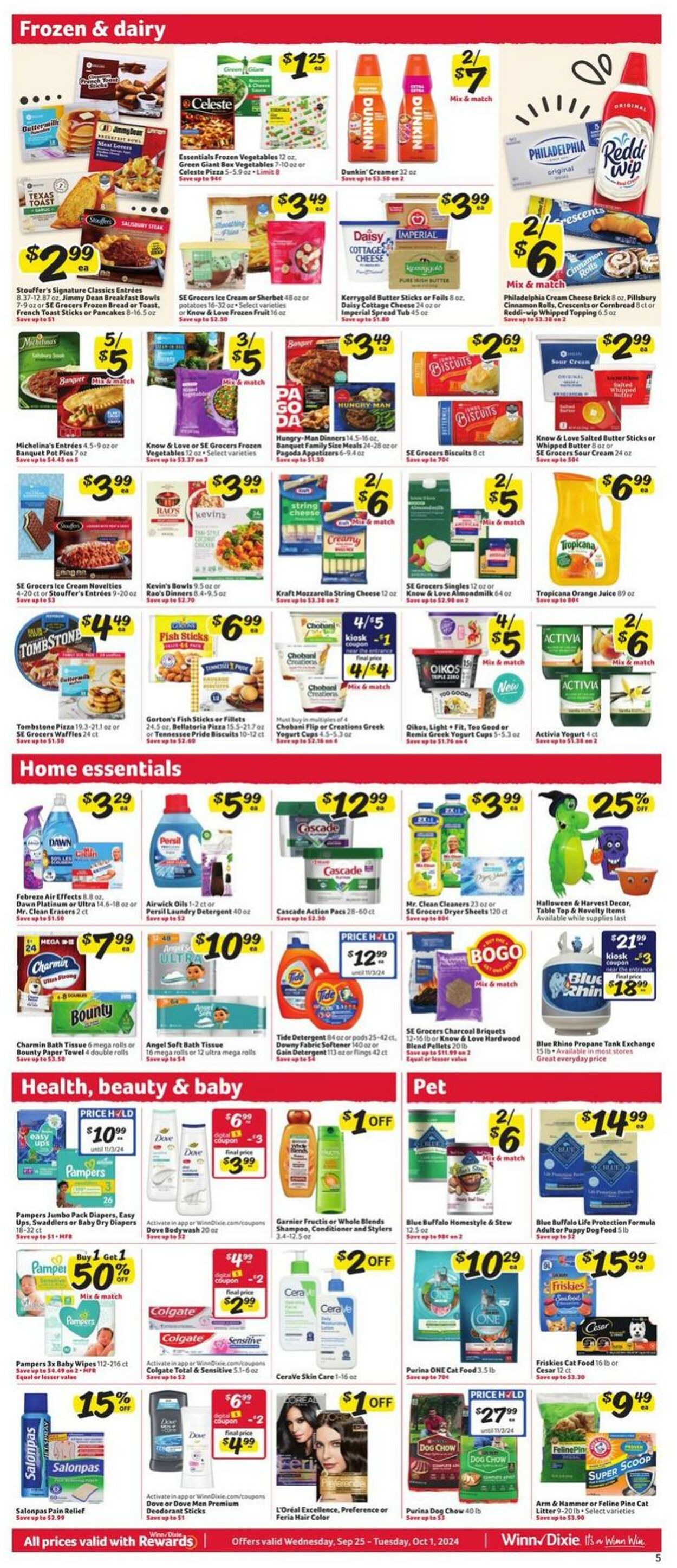 Weekly ad Winn-Dixie 09/25/2024 - 10/01/2024