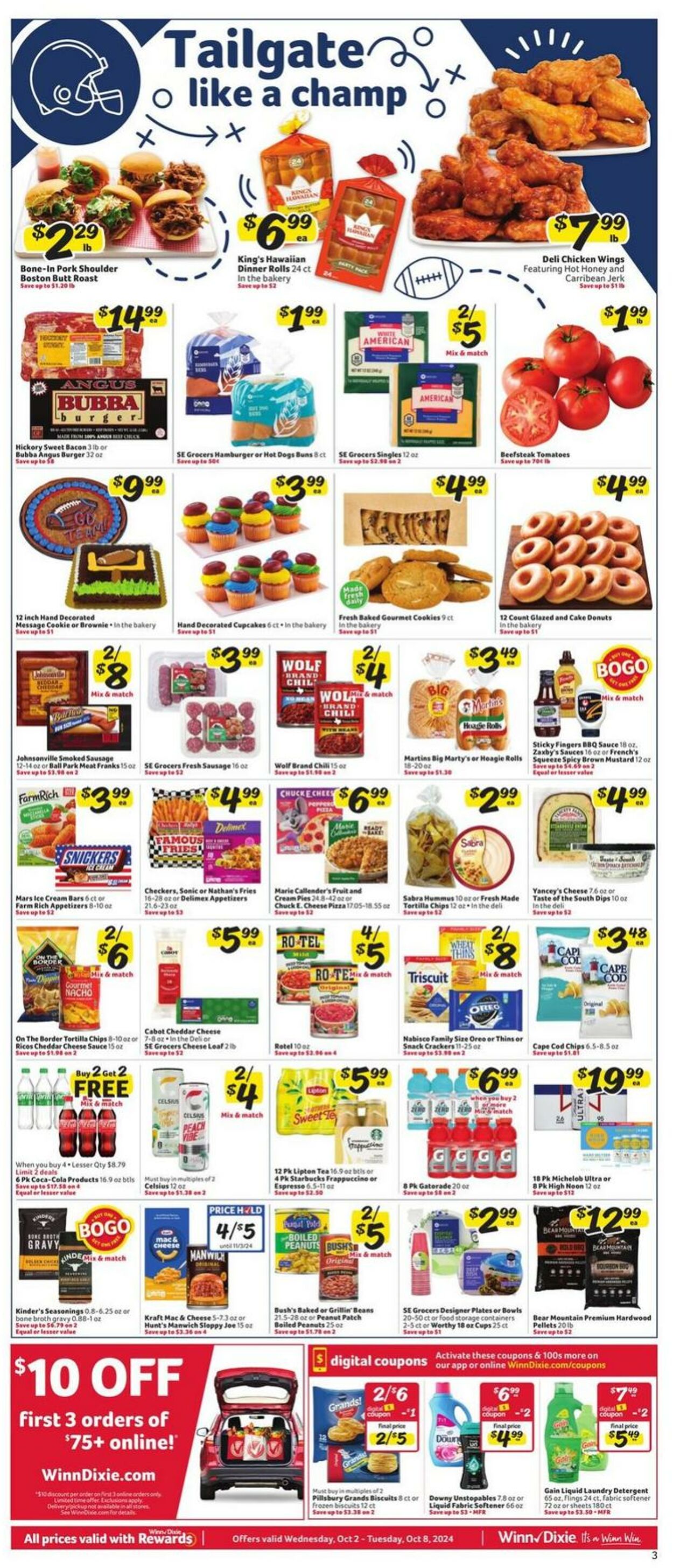 Weekly ad Winn-Dixie 10/02/2024 - 10/08/2024