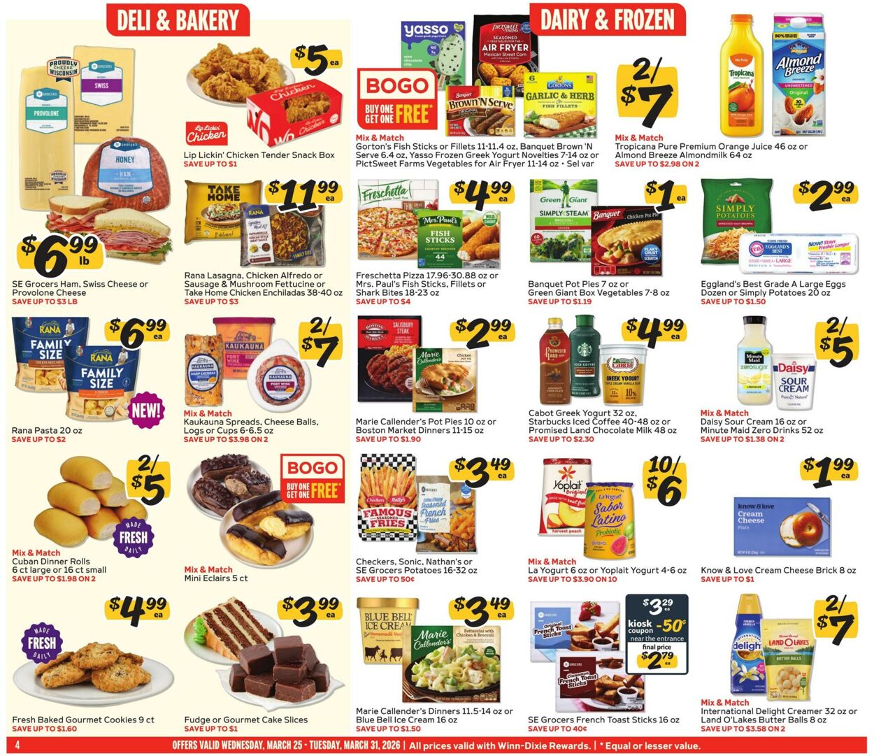 Weekly ad Winn-Dixie 03/25/2026 - 03/31/2026