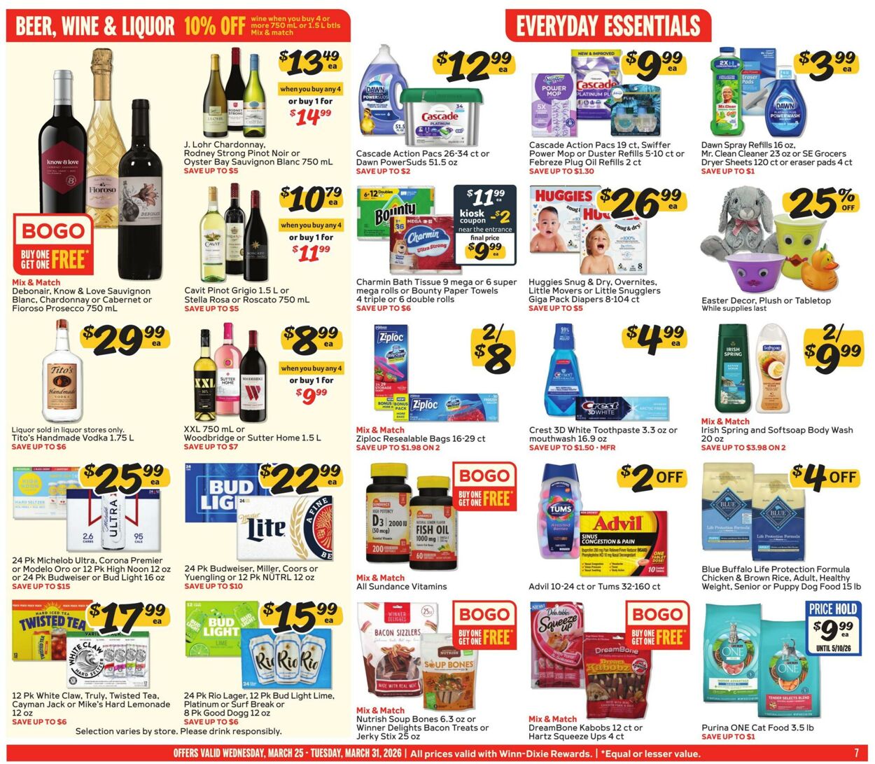 Weekly ad Winn-Dixie 03/25/2026 - 03/31/2026