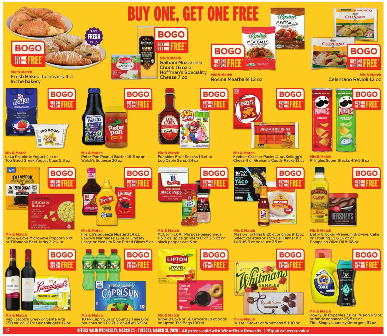 Weekly ad Winn-Dixie 03/25/2026 - 03/31/2026